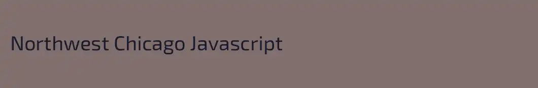 Northwest Chicago Javascript